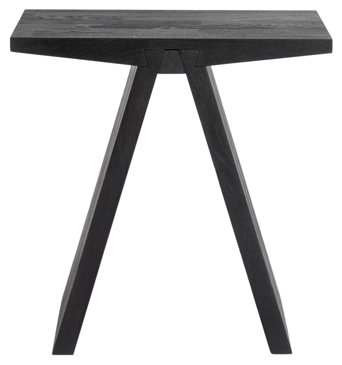 Muubs Angle Taburet - Sortbejdset Eg