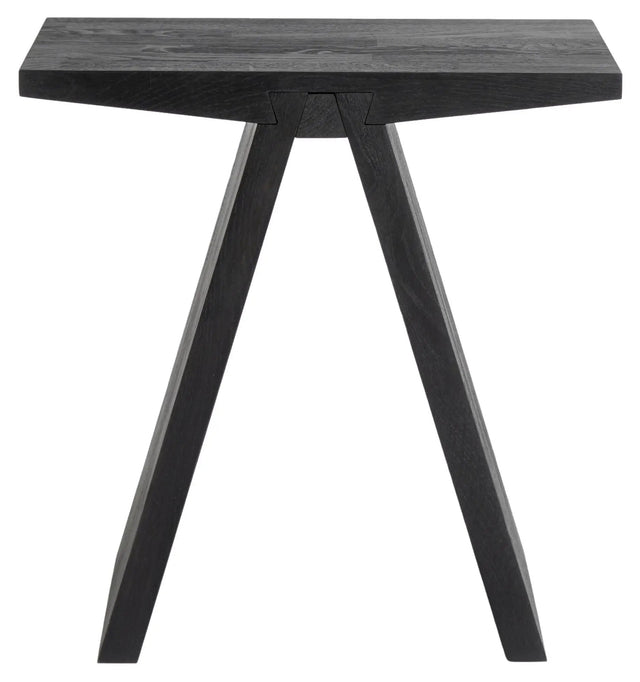 Muubs Angle Taburet - Sortbejdset Eg