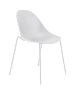 Muubs Cocoon Spisebordsstol - Hvid