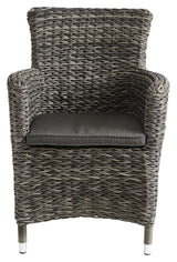Muubs Como Havestol - Gråsort Polyrattan