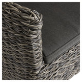 Muubs Como Havestol - Gråsort Polyrattan