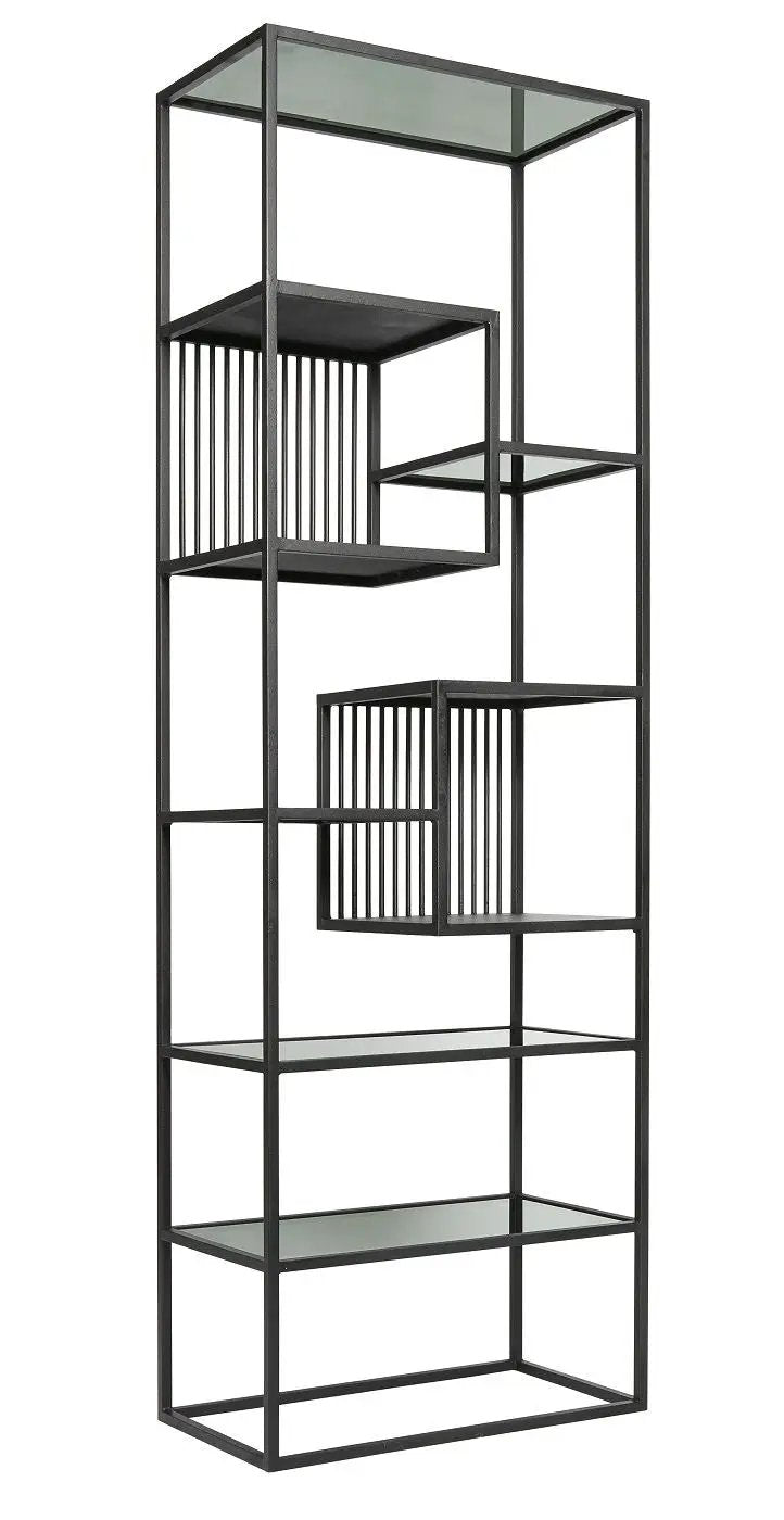 Muubs Denver High Reol - Jern/Røgfarvet glas