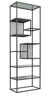 Muubs Denver High Reol - Jern/Røgfarvet glas