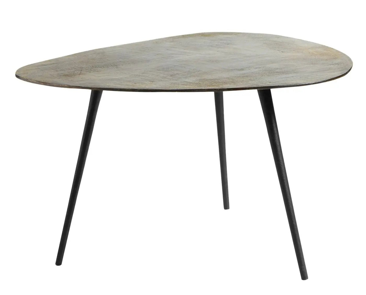 Muubs Hitch Organic Sofabord - Sort, Ø75