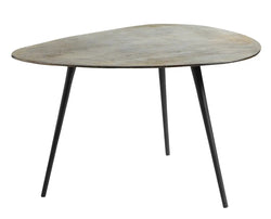 Muubs Hitch Organic Sofabord - Sort, Ø75