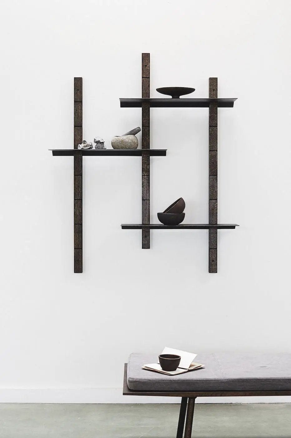 Muubs Noir Daybed - Røgfarvet Eg/Grå