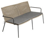 Muubs Riva 2-pers. Sofa - Polyrattan/Metal