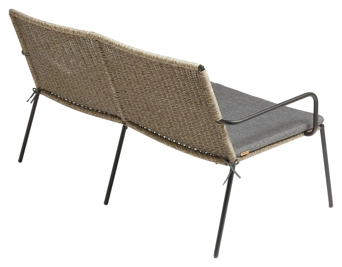 Muubs Riva 2-pers. Sofa - Polyrattan/Metal