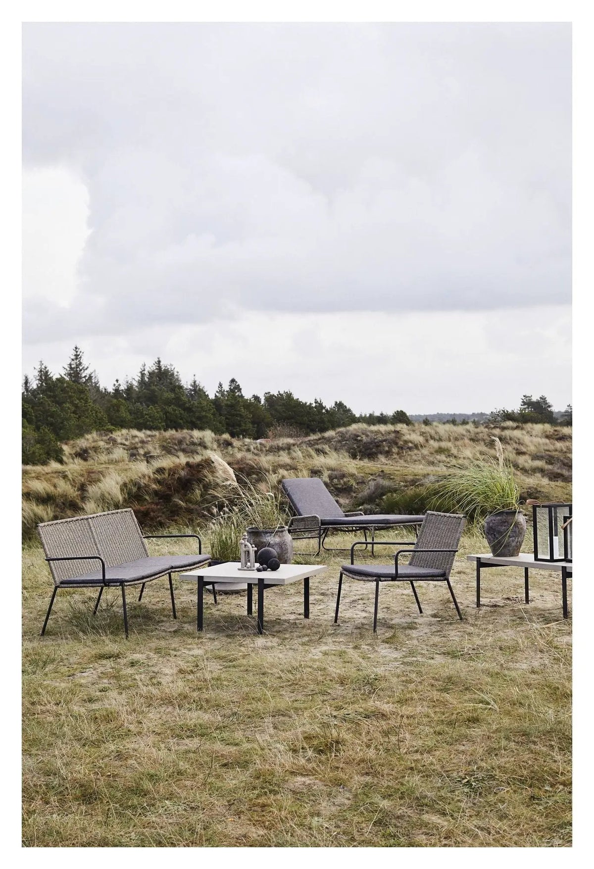 Muubs Riva 2-pers. Sofa - Polyrattan/Metal