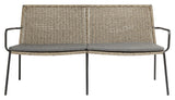 Muubs Riva 2-pers. Sofa - Polyrattan/Metal