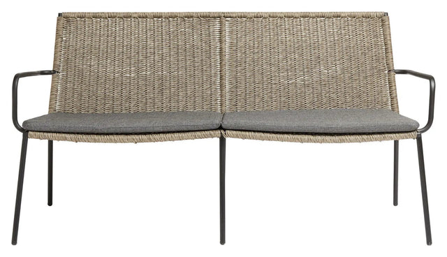 Muubs Riva 2-pers. Sofa - Polyrattan/Metal