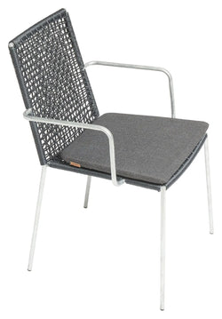 Muubs Riva Havestol - Polyrattan/Galvaniseret Metal