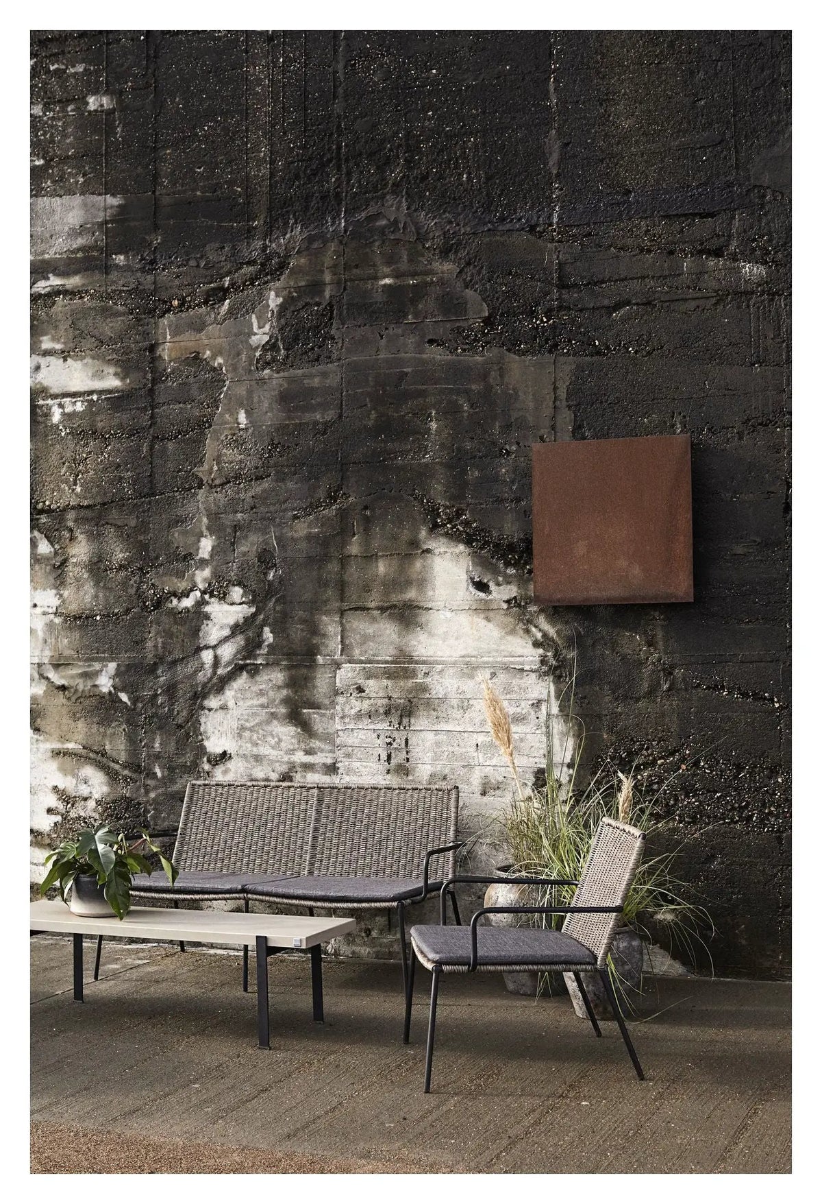 Muubs Riva Loungestol - Polyrattan/Metal