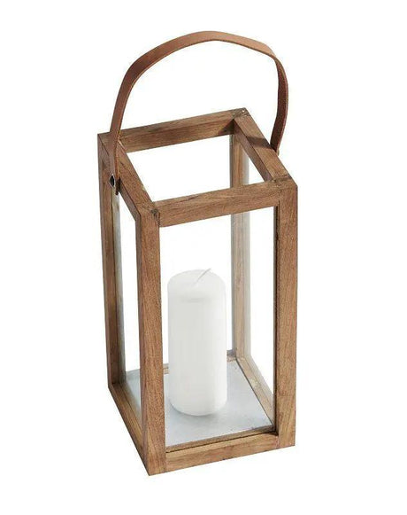 Muubs Storm Lanterne H32 - Genanvendt teak
