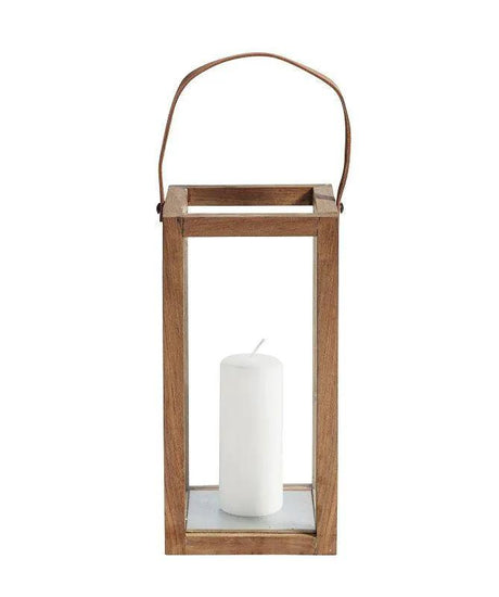 Muubs Storm Lanterne H32 - Genanvendt teak