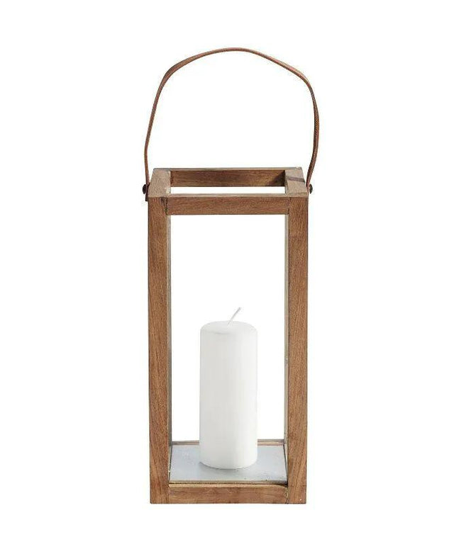 Muubs Storm Lanterne H32 - Genanvendt teak
