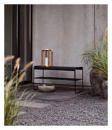 Muubs Storm Lanterne H40 - Genanvendt teak
