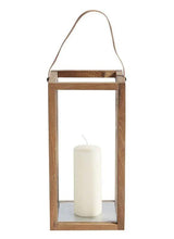 Muubs Storm Lanterne H40 - Genanvendt teak