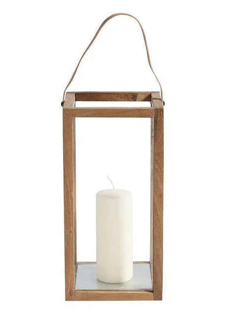 Muubs Storm Lanterne H40 - Genanvendt teak