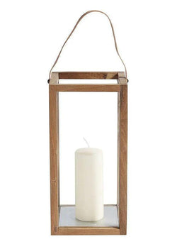 Muubs Storm Lanterne H40 - Genanvendt teak