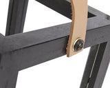 Muubs Storm Lanterne i genanvendt teak - Sort