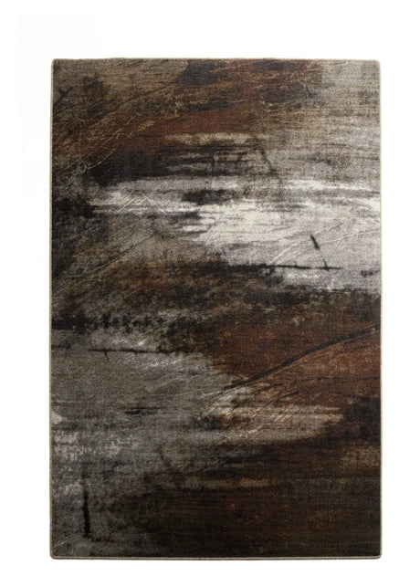 Muubs Surface Tæppe - Sort/Brun, 300x200