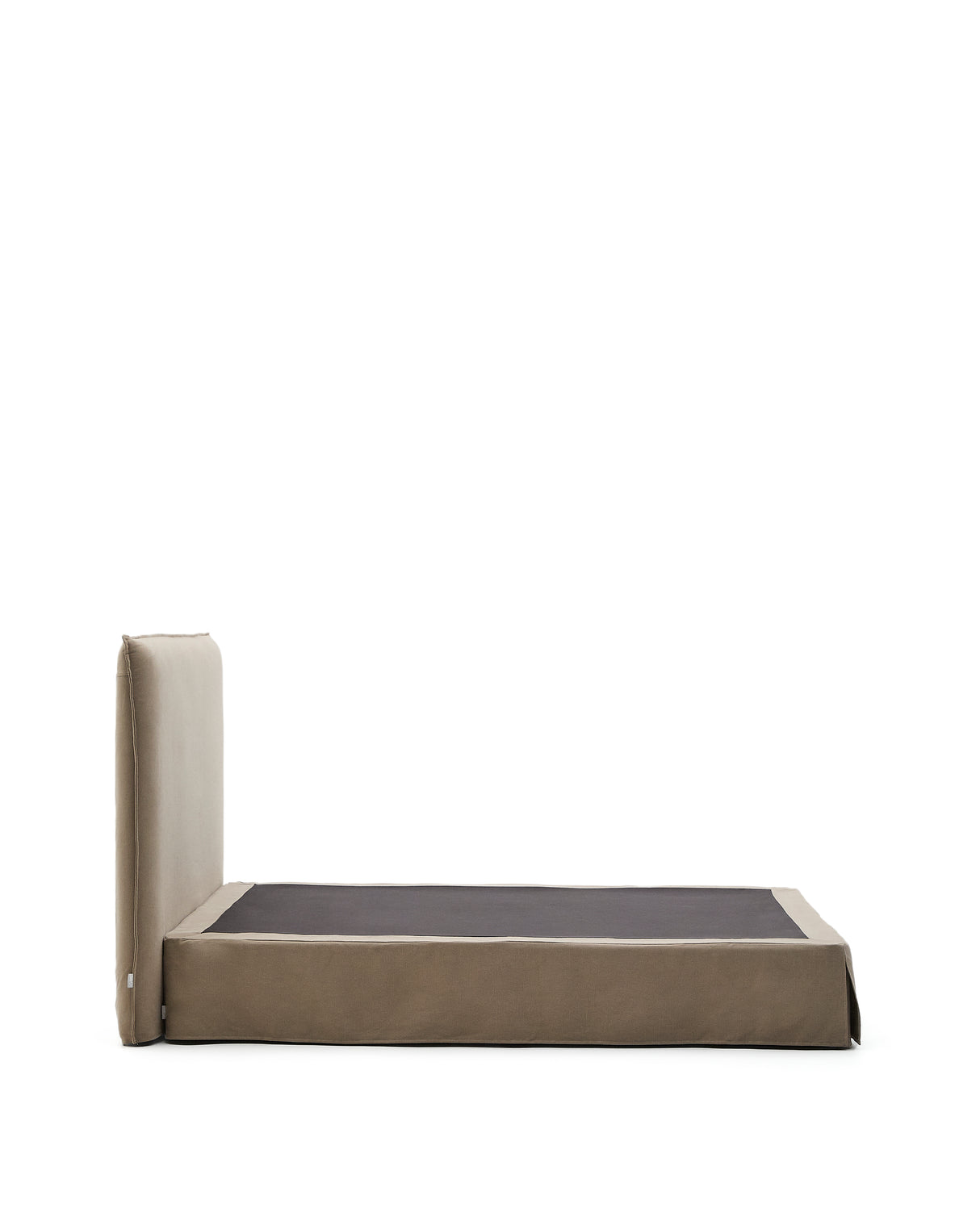 Jaira Seng med Betræk 160X200 Cm, Taupe