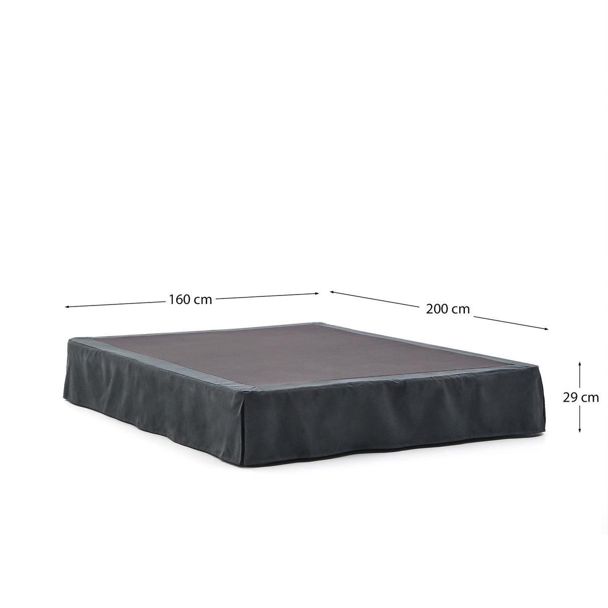 Jaira Sengebund 160X200 Cm, Antracit