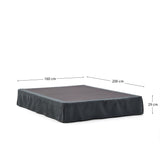 Jaira Sengebund 160X200 Cm, Antracit