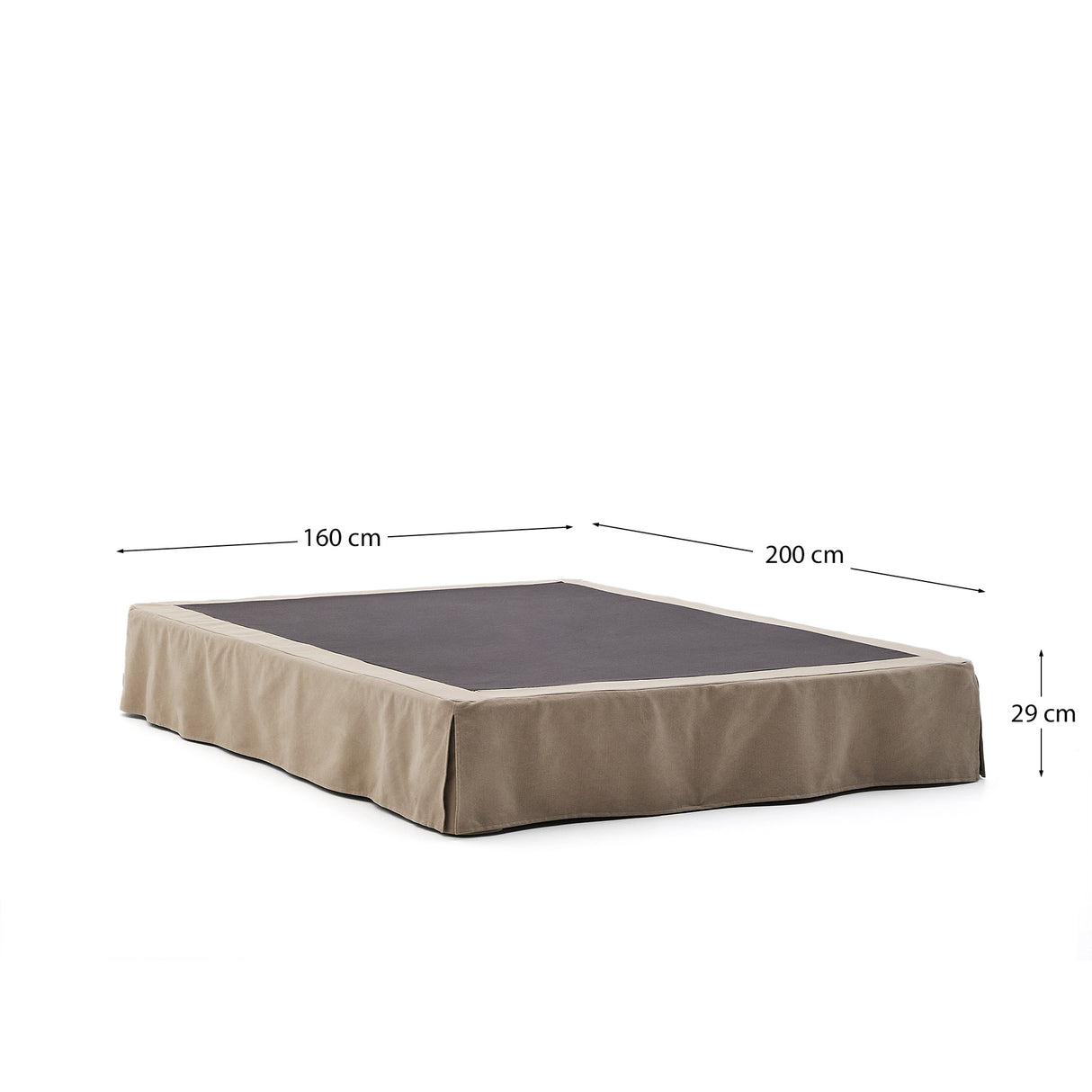 Jaira Sengebund 160X200 Cm, Taupe