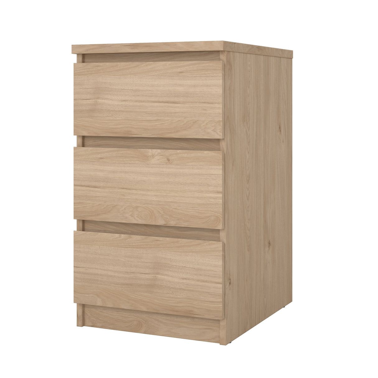 Naia Kommode m. 3 skuffer, Jackson Hickory