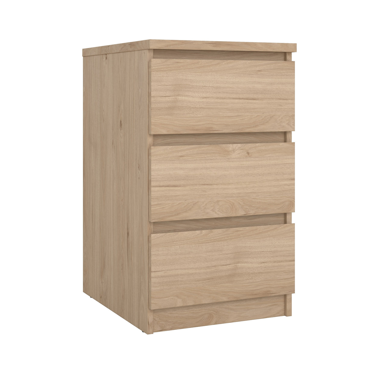 Naia Kommode m. 3 skuffer, Jackson Hickory