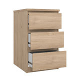 Naia Kommode m. 3 skuffer, Jackson Hickory