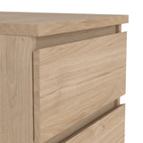 Naia Kommode m. 3 skuffer, Jackson Hickory