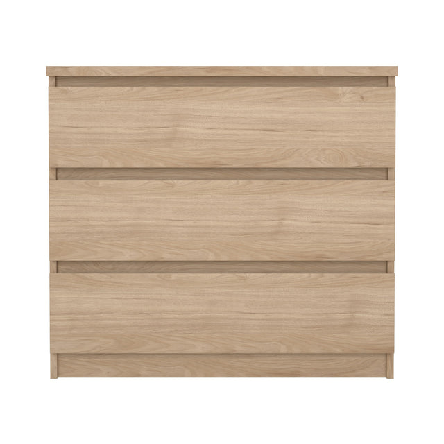 Naia Kommode m. 3 skuffer, Jackson Hickory