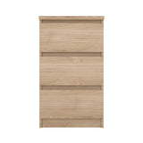 Naia Kommode m. 3 skuffer, Jackson Hickory