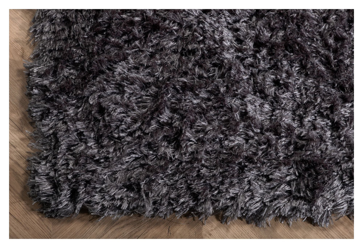 Natta Bomuld tæppe, 200x290, Mørkegrå - Unoliving.com