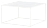 Netz Sofabord 80x80 - Hvid