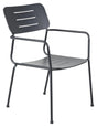 Nicke Havestol m. arm, sort - Unoliving.com