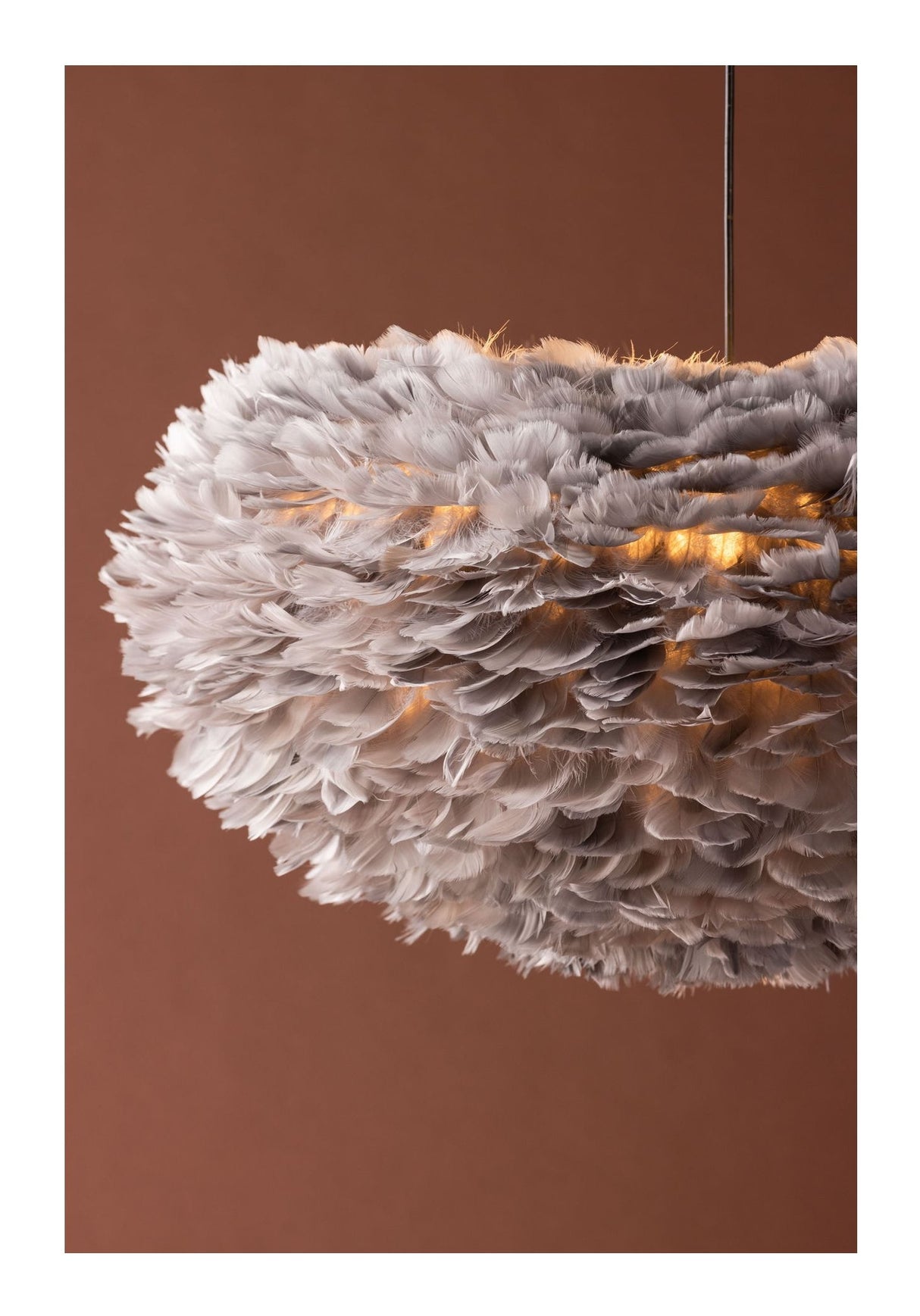 Nicola, Pendel 36cm - Grå - Unoliving.com