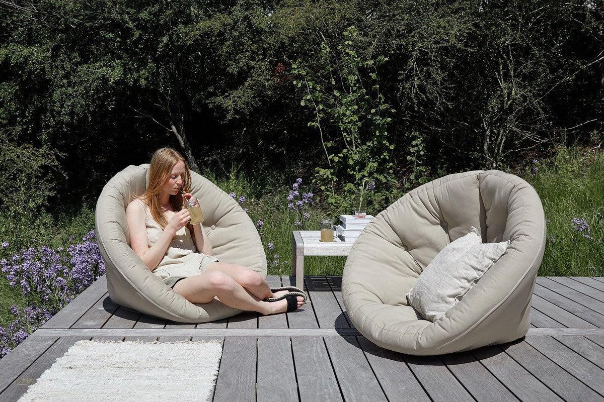 Nido Out Futonstol, Beige - Unoliving.com