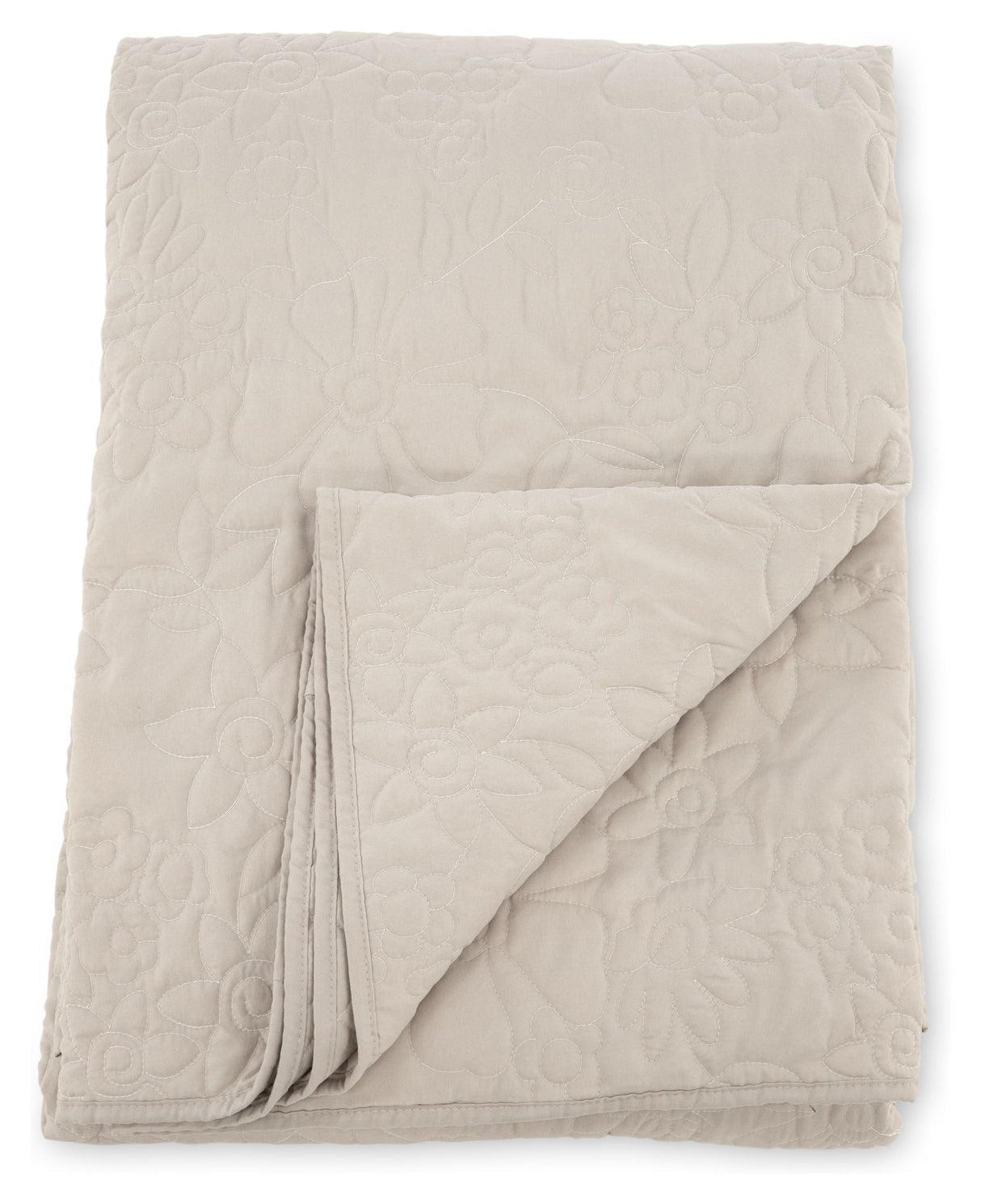 Niki Sengetæppe 150x250 - Beige - Unoliving.com