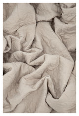 Niki Sengetæppe 150x250 - Beige - Unoliving.com