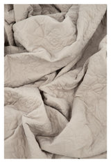 Niki Sengetæppe 180x260 - Beige - Unoliving.com