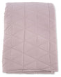 Nilla Sengetæppe 180x260 - Lyserød - Unoliving.com