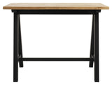 Oliveto Barbord - Vild Eg/Sorte Ben, 140x71