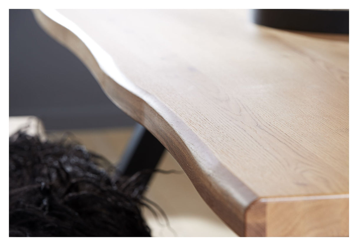 Oliveto Spisebord - Vild Eg/Sorte Ben, 100x210