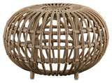 Ottoman Stor, Ø65, Antique - Unoliving.com