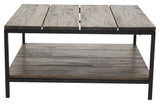 Padang Sofabord - Limmet Teak Top, 80x80