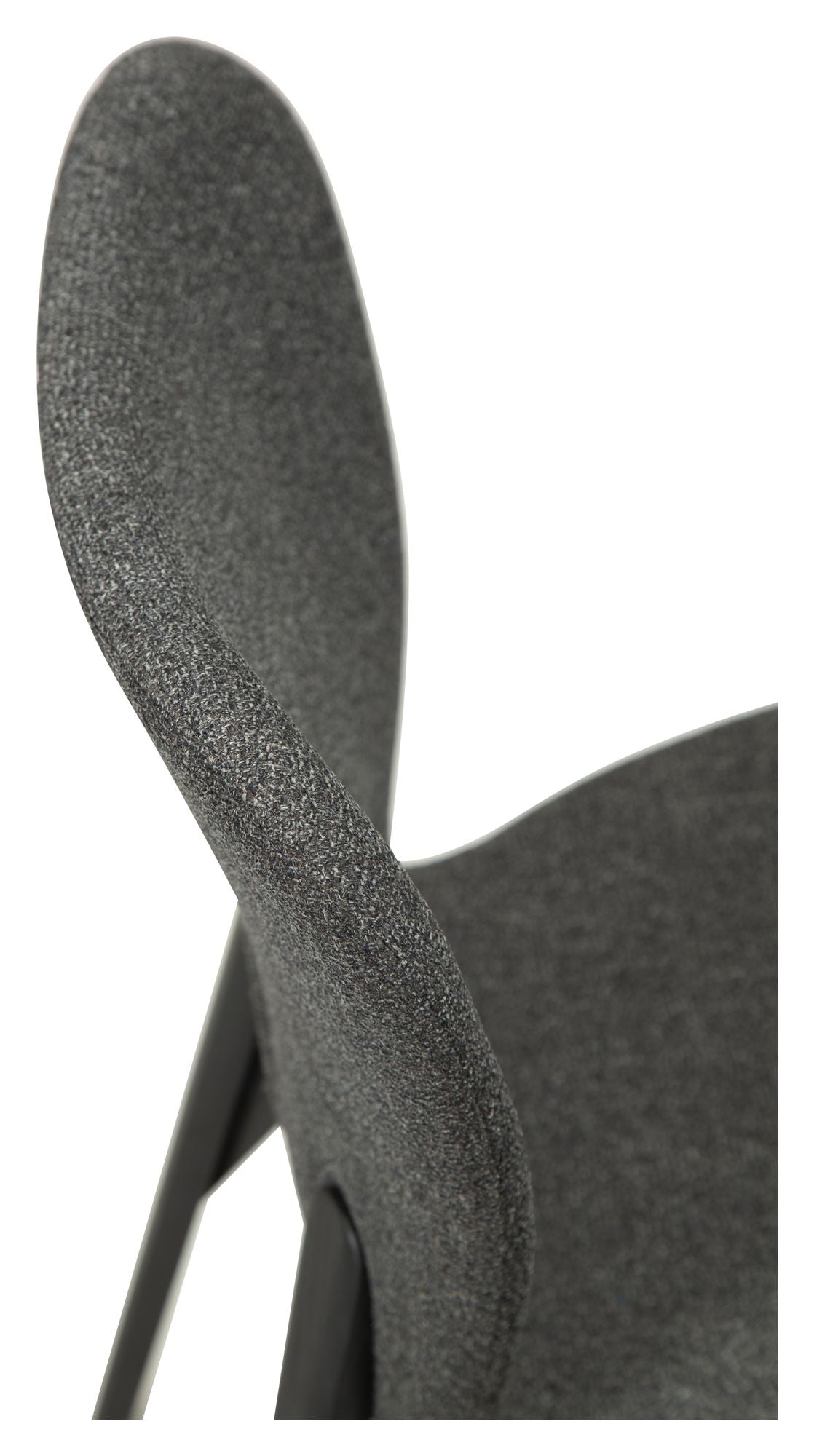 Paragon Spisebordsstol, pebble grå bouclé stof/sort ask - Unoliving.com